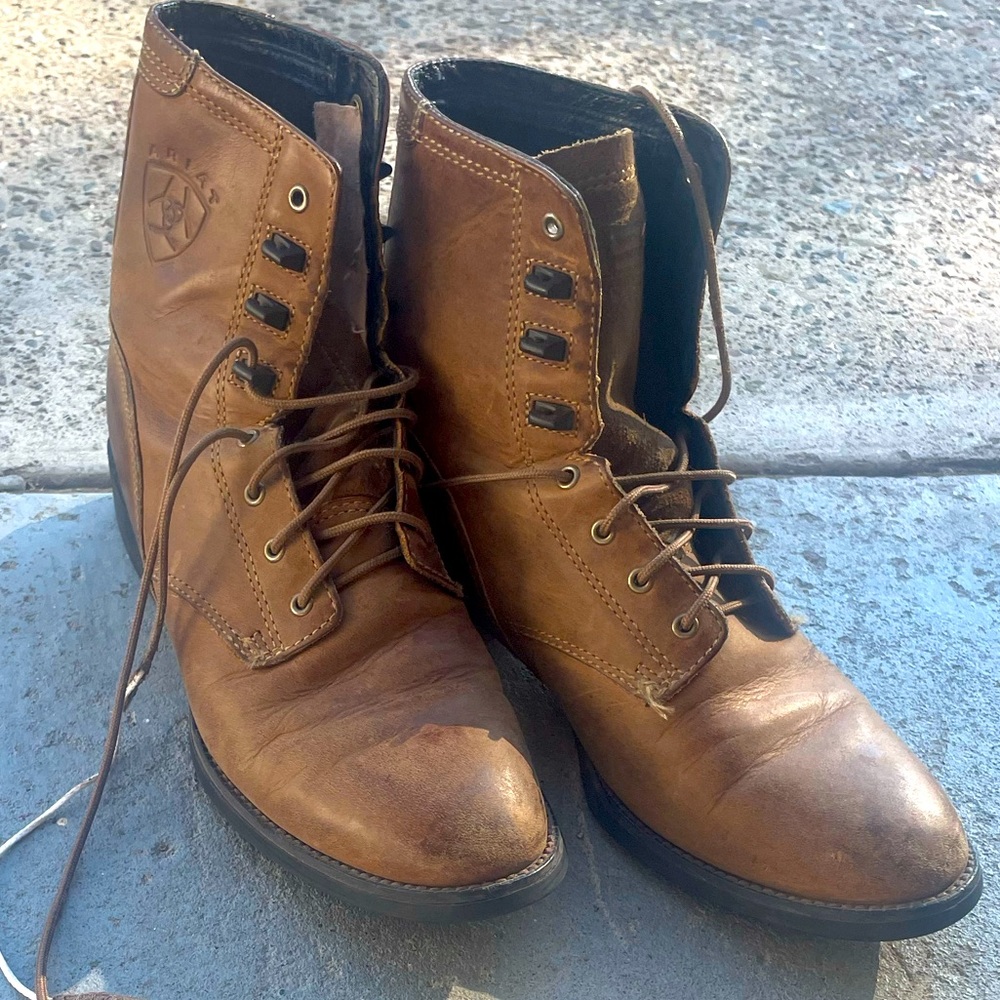 Ariat leather boots